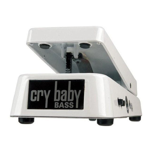 Jim Dunlop 105Q Cry Baby Bass Wah Pedal - White (105-Q / 105 Q)