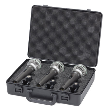 Samson Q6 - 3 Pack Dynamic Handheld Microphone (Q-6/Q 6)