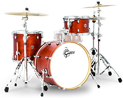 Gretsch CTI-J403-SWG Catalina Club 3-Piece Drum Shell Kit - Satin Walnut Glaze (CTI J403)