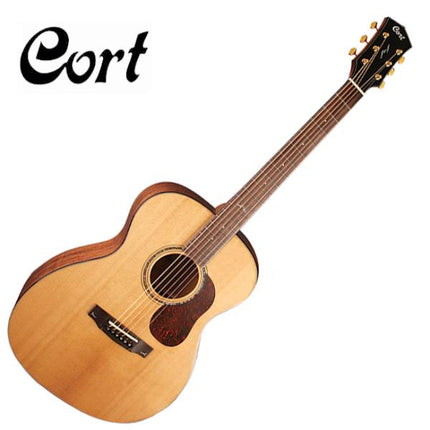 Cort Gold-D8 - Acoustic Guitar with Gig Bag - Natural Glossy (Gold D8/GoldD8)