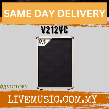 Victory V212VC 2 x 12 Compact Vertical Extension Speaker Cabinet