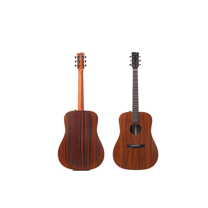 Enya ED-X1e 41" Acoustic Guitar HPL Koa Body & Aig X1 Pickup With Bag (EDX1/EDX1E)