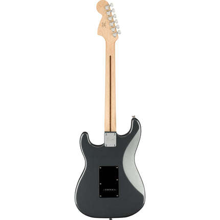 Squier Affinity Series HH Stratocaster Electric Guitar, Laurel Fretboard - Charcoal Frost Metallic