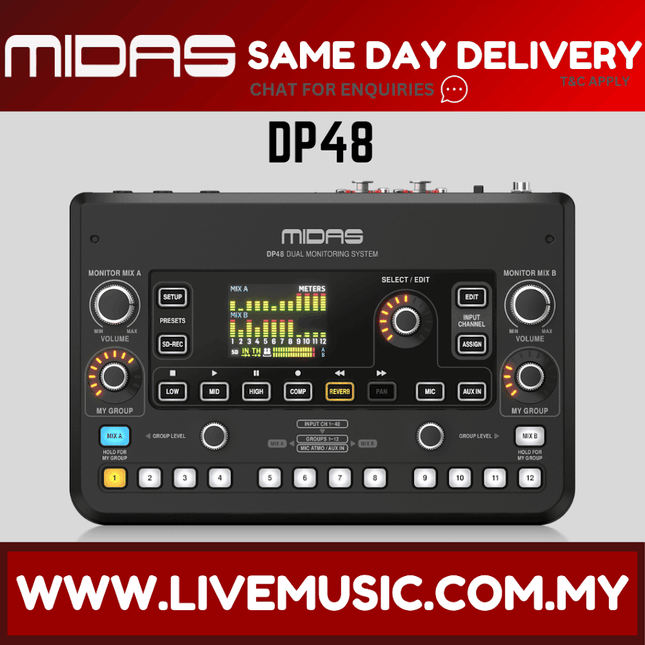 Midas DP48 48-channel Personal Mixer (DP-48 / DP 48)