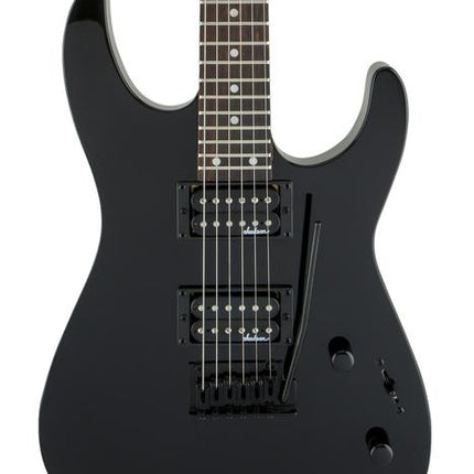 Jackson JS-12 Dinky Electric Guitar, Amaranth Fretboard - Gloss Black (JS12/JS 12)