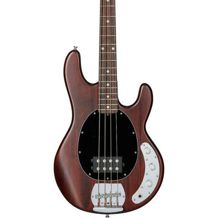 Sterling Ray4 Stingray 4-String Electric Bass Guitar Jatoba Fretboard - Walnut Satin (Ray-4/Ray 4)