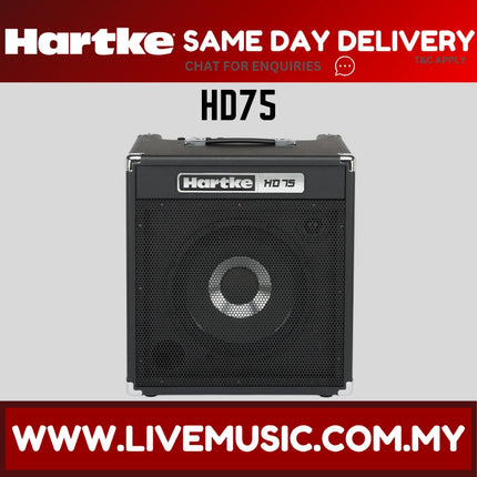 Hartke HD75 - 75 Watt Bass Combo Amplifier (HD-75)