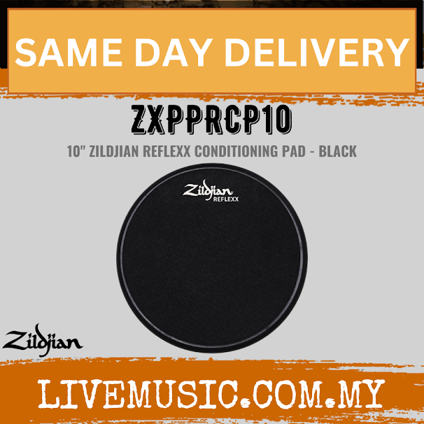 ZILDJIAN ZXPPRCP10 10″ REFLEXX CONDITIONING PRACTICE PAD ( ZXPPRCP 10 )