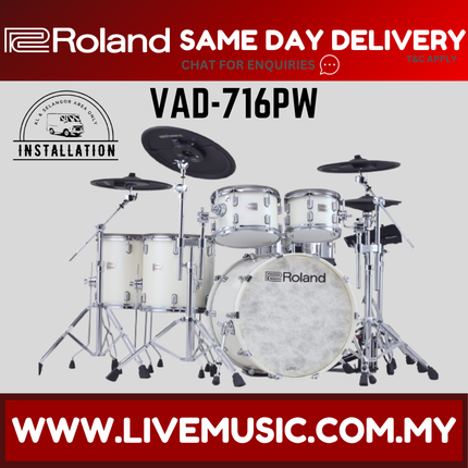 Roland VAD-716 Electronic Drum Set ( VAD 716 VAD716 ) Replace VAD706 VAD-706