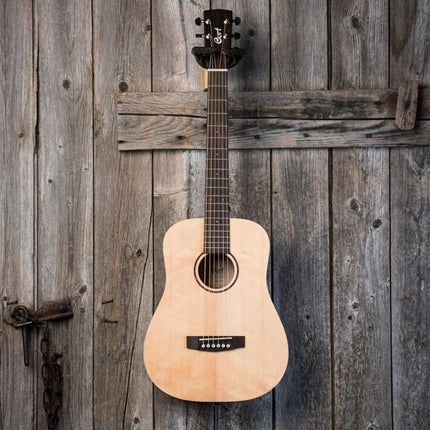 Cort Earth Mini - 3/4 Size Acoustic Guitar With Gig Bag, Open Pore (Earth-Mini)