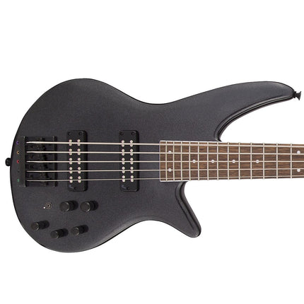 Jackson X Series Spectra SBX V 5-String Bass Guitar, Laurel Fretboard - Metallic Black