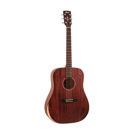 Cort Earth M Bevel Cut - Acoustic Guitar with Gig Bag - Mahogany