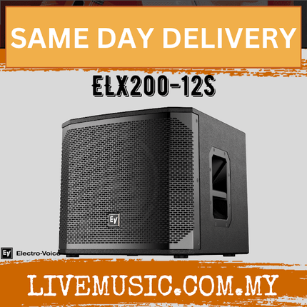 EV Electro-Voice ELX200-12S 1600W 12" Passive Subwoofer ( ELX200 12S / ELX 200 )