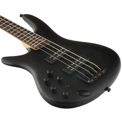 Ibanez SR300EBL SR Series Left-Handed 4-String Electric Bass Guitar - Weathered Black (SR300EBL-WK)