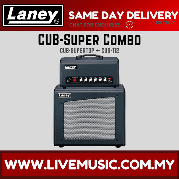 LANEY CUB-SUPER COMBO CUB-SUPERTOP+CUB-112 SPEAKER CABINET