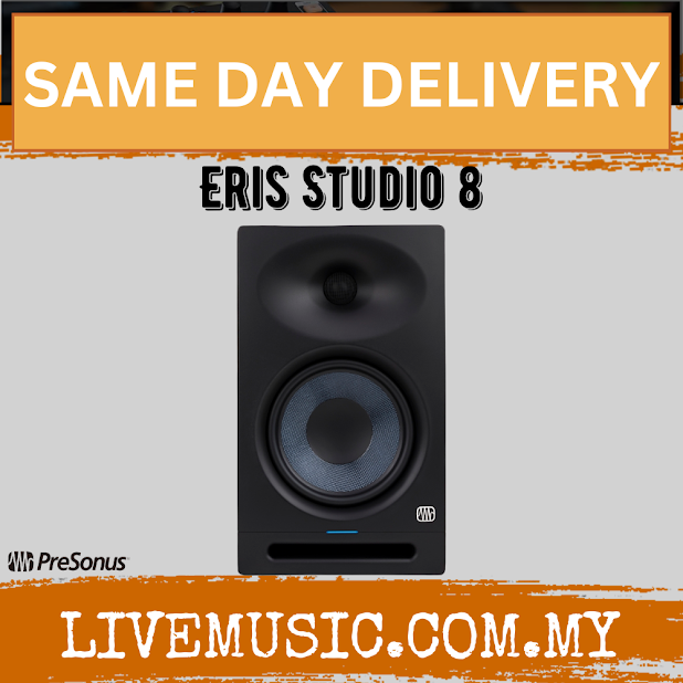 PreSonus Eris Studio8 Studio Monitor - Each ( Eris Studio 8 / ErisStudio8 ) Replace Eris E8XT / E8-XT