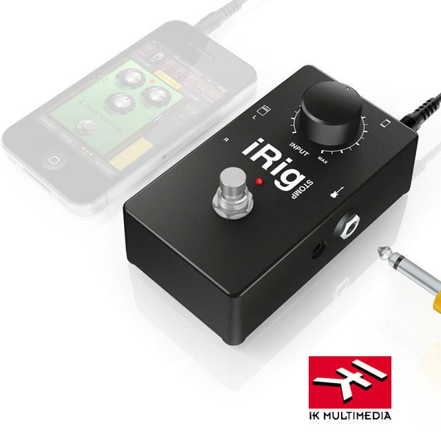 IK Multimedia iRig Stomp - Stompbox Interface