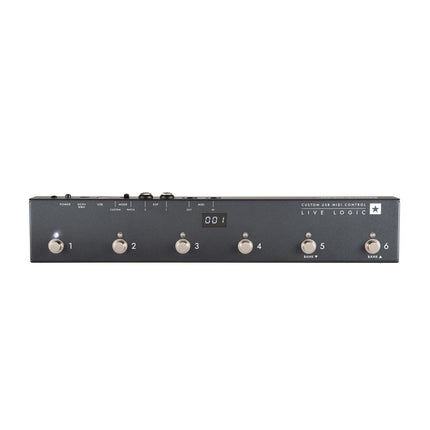 BLACKSTAR Live Logic 6-button MIDI Footcontroller (LIVELOGIC/LIVE-LOGIC)