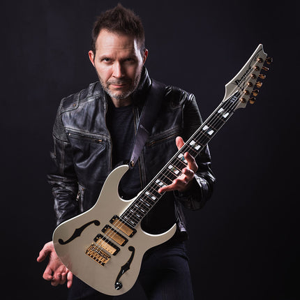 Ibanez PGMM21 Paul Gilbert Signature MiKro Electric Guitar - Metallic Light Green (PGMM21-MGN PGMM21MGN)