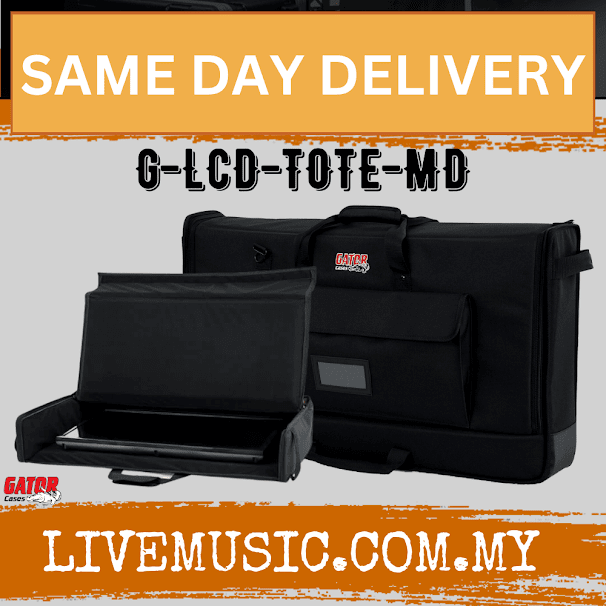 Gator G-LCD-TOTE-MD Padded Transport Bag for 27" - 32" LCD Screens (GLCDTOTEMD)