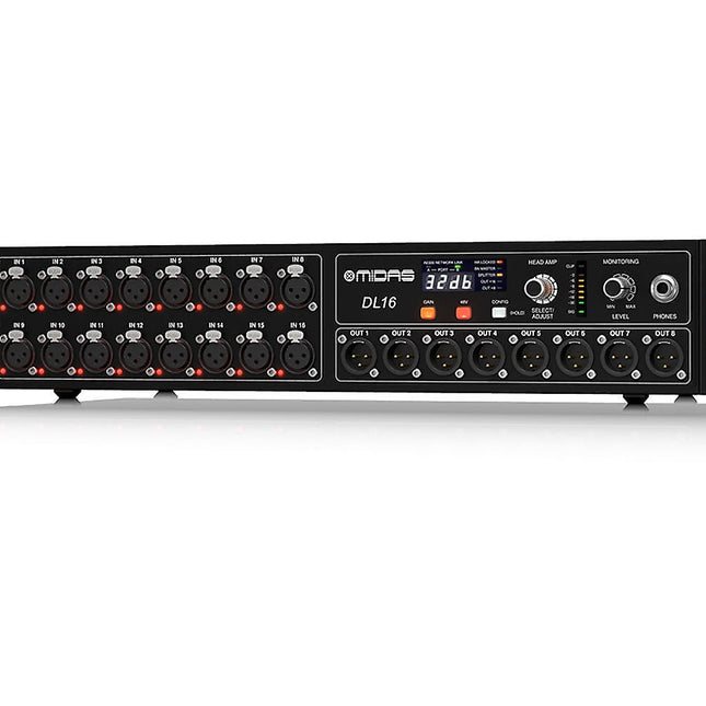 Midas DL16 16-Input/8-output Stage Box ( DL-16 / DL 16 )