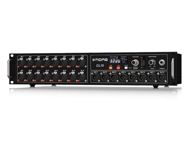Midas DL16 16-Input/8-output Stage Box ( DL-16 / DL 16 )