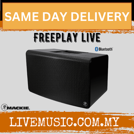 Mackie FreePlay LIVE 150W Portable Bluetooth Speaker Loudspeaker PA (Free Play/Free-Play)