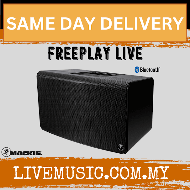 Mackie FreePlay LIVE 150W Portable Bluetooth Speaker Loudspeaker PA (Free Play/Free-Play)