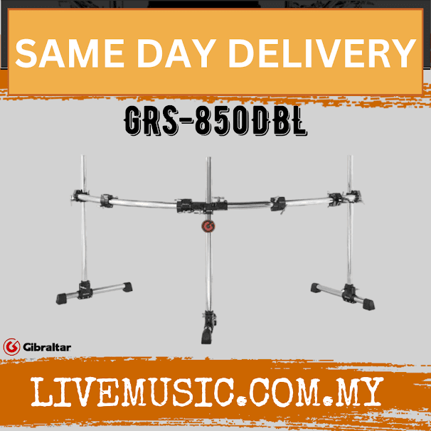 Gibraltar GRS-850DBL Curved Double-Bass Rack (GRS850DBL)