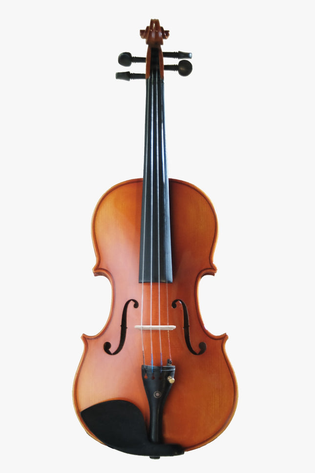 Kadenza V-002D 4/4 Solid Top Spruce Wood Violin w/HardBag, FB Ebony - ( V002D V 002D )
