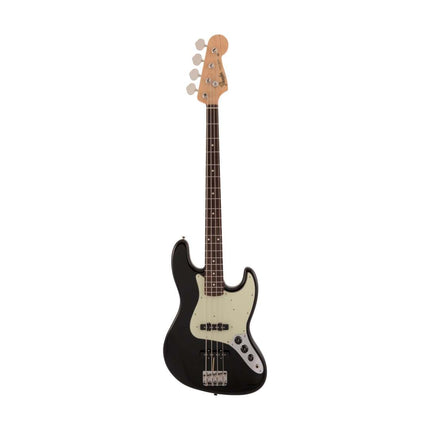 Fender Japan Traditional II 60s Jazz Bass Guitar, Rosewood Fretboard with FREE Gig Bag - Black
