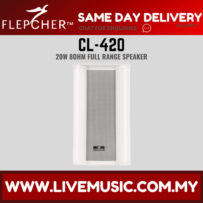 Flepcher CL-420 Outdoor Column Speaker ( CL420 / CL 420 )