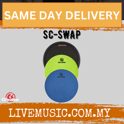 Gibraltar 9” Swap Pad Drum Practice System ( SC SWAP / SCSWAP )