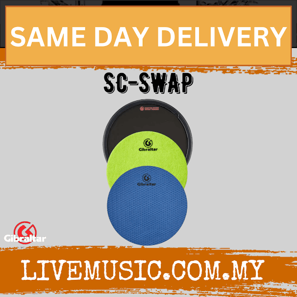 Gibraltar 9” Swap Pad Drum Practice System ( SC SWAP / SCSWAP )