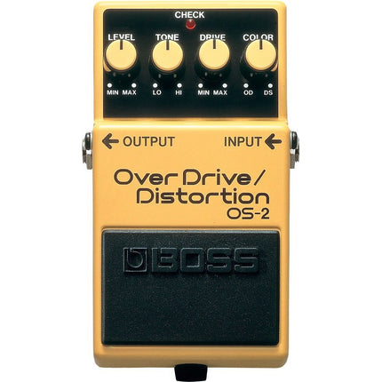 Boss OS-2 OverDrive/Distortion Guitar Effect Pedal (OS2 OS 2)
