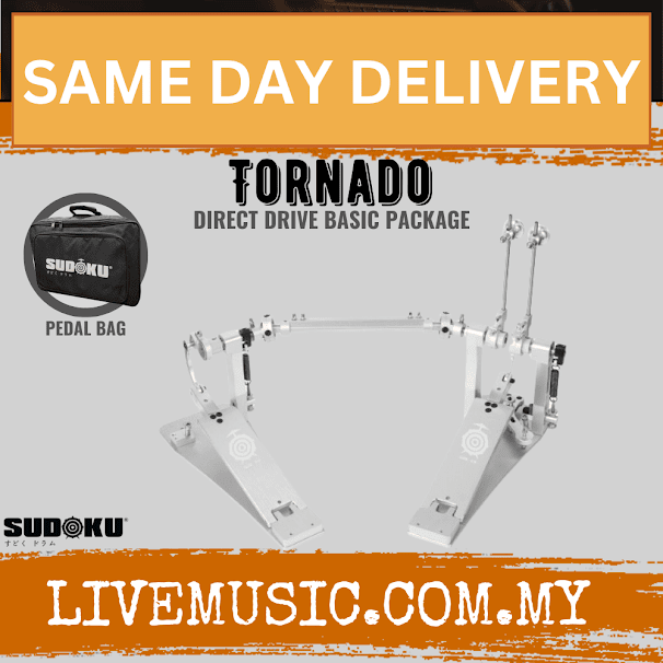 Sudoku Tornado Double Drum Pedal Direct Drive