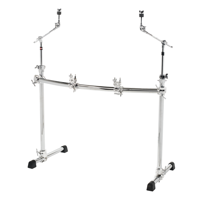 Gibraltar GCS302C Chrome Series Curved Front Rack with 2x Cymbal Boom
