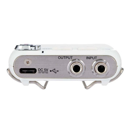 Zoom F2-BT Field Recorder With Lavalier Microphone And Bluetooth Control With LMF-2 Lavalier Mic - White (F2 BT/F2BT)