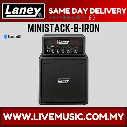 Laney Ministack-B-Iron Heart Guitar Amplifier (Ministack B iron)