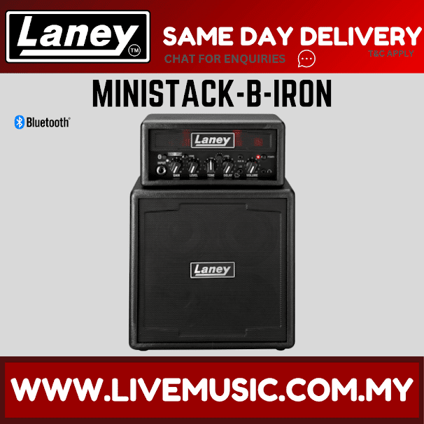 Laney Ministack-B-Iron Heart Guitar Amplifier (Ministack B iron)