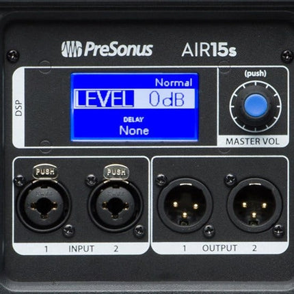 PreSonus AIR15s 1200W 15" Powered Subwoofer Active PA Subwoofer (AIR 15S / AIR-15S)