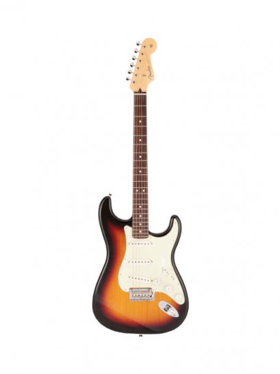 Fender Japan Hybrid II Stratocaster Electric Guitar, Rosewood Fretboard with Gig Bag - 3-Color Sunburst