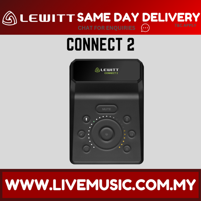 Lewitt CONNECT 2 USB-C Audio Interface (CONNECT2 /CONNECT2 )
