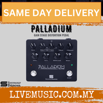 Seymour Duncan Palladium Gain Stage Pedal, Black