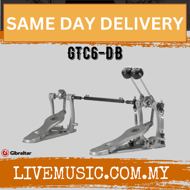 Gibraltar GTC6-DB Tour Class Double Chain Double Bass Drum Pedal