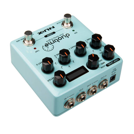 NUX NDD6 Verdugo SRS Duo Time Dual Delay Pedal (NDD-6)
