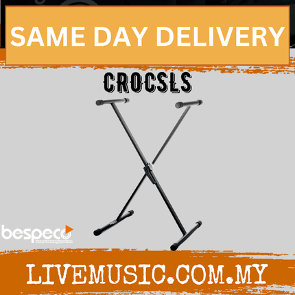 Bespeco CROCSLS Single Keyboard Stand ( CROCSLS )