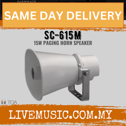 TOA Paging Horn Speaker SC-615M 15W ( SC615M / SC 615M )