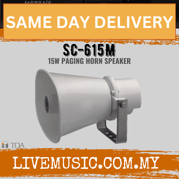 TOA Paging Horn Speaker SC-615M 15W ( SC615M / SC 615M )