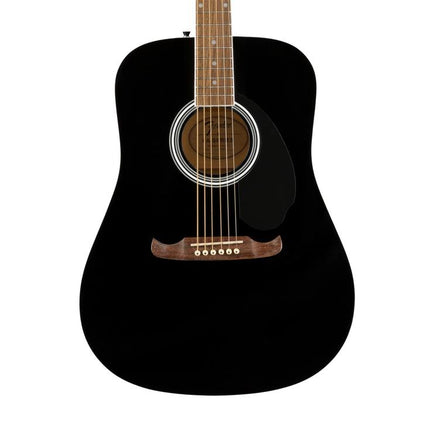 Fender FA-125 Dreadnought Acoustic Guitar with Gig Bag - Black (FA125)